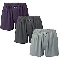 BAMBOO COOL Men's Boxers Underwear Boxer Shorts for