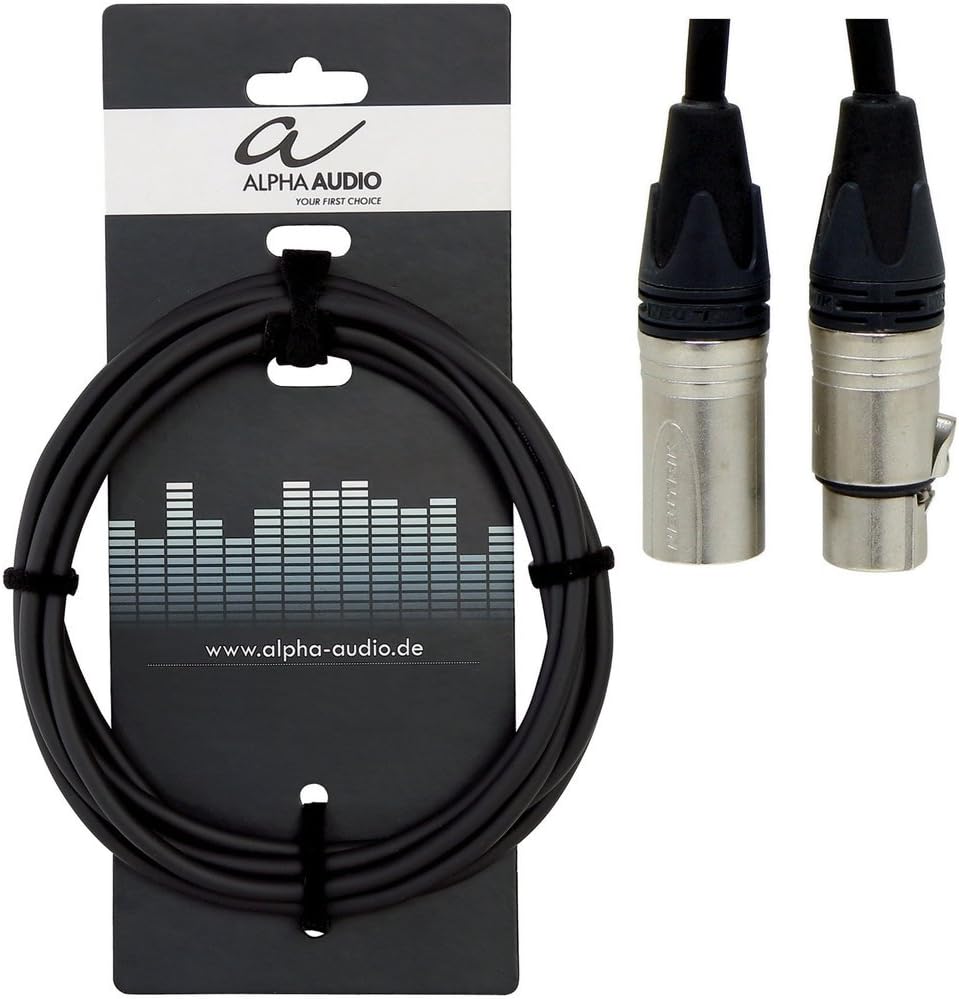 Alpha Audio 190940 9 m XLR (f) to XLR (m) Peak Line Speaker Cable