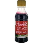 ARTSTAR Wild Strawberry Artisan Fruit Puree 8 Oz Bottle, 1 Count