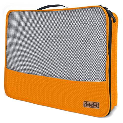 Dot&Dot Large Packing Cubes for Travel - 4 Piece Luggage Accessories Organizers - Thumbnail 2