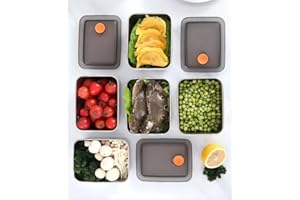4-Piece Square Set with Sealed Lids, Stainless Steel Food Storage Containers, Thickened Design for Refrigerator Organization,