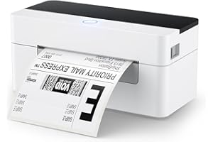 OFFNOVA USB Shipping Label Printer, 4x6 Label Printer for Shipping Packages, High Speed Thermal Printer, Supports ShipStation UPS FedEx Ebay