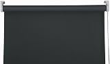 Thermal Insulated Blackout Roller Blinds Dark Grey 240x210cm Easy Fit view 2