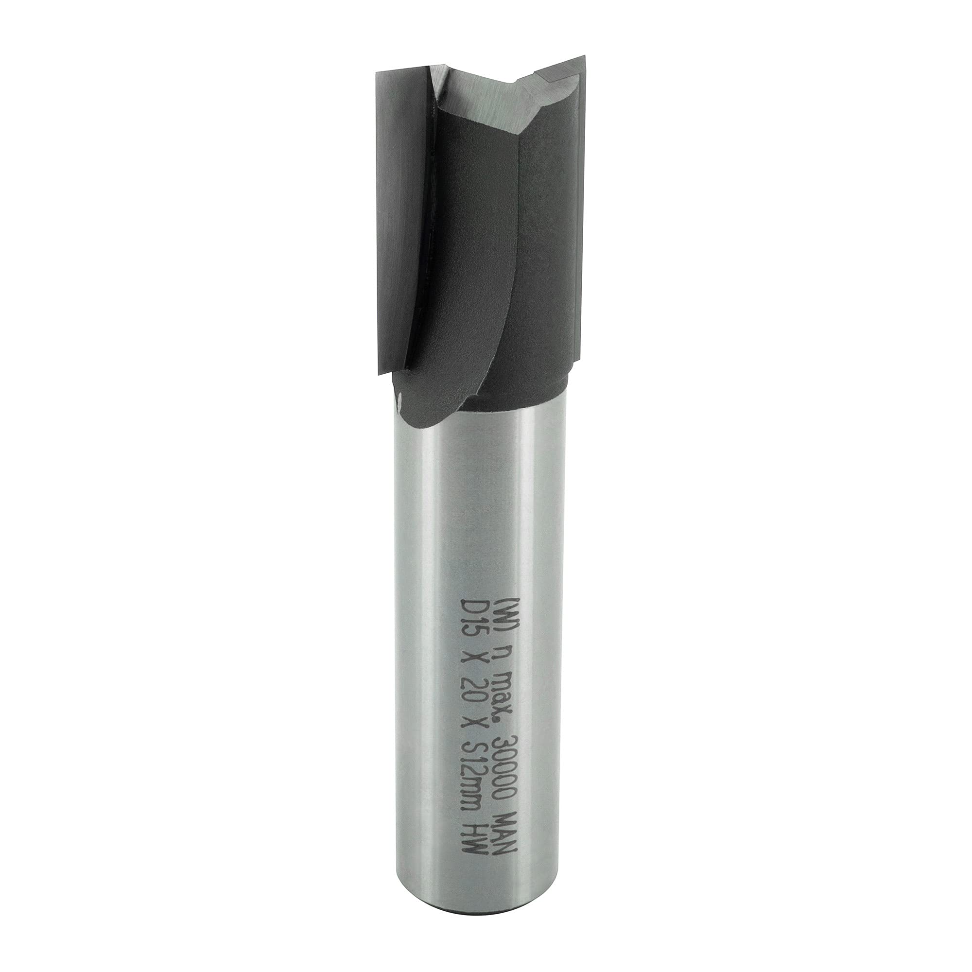 ENT 10540 Straight Cutter Tungsten Carbide TC, Shank (S) 12 mm, Diameter (D) 15 mm, NL 20 mm, SL 40 mm, GL 60 mm