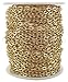 CleverDelights 4x6mm Cable Chain - Champagne Gold Color - 30 Feet