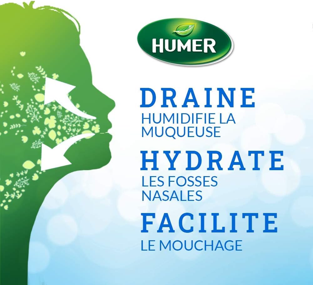 Humer Nasal Hygiene Adult 150ml, Bright Blue, 150 ml (Lot de 1) - Image 5