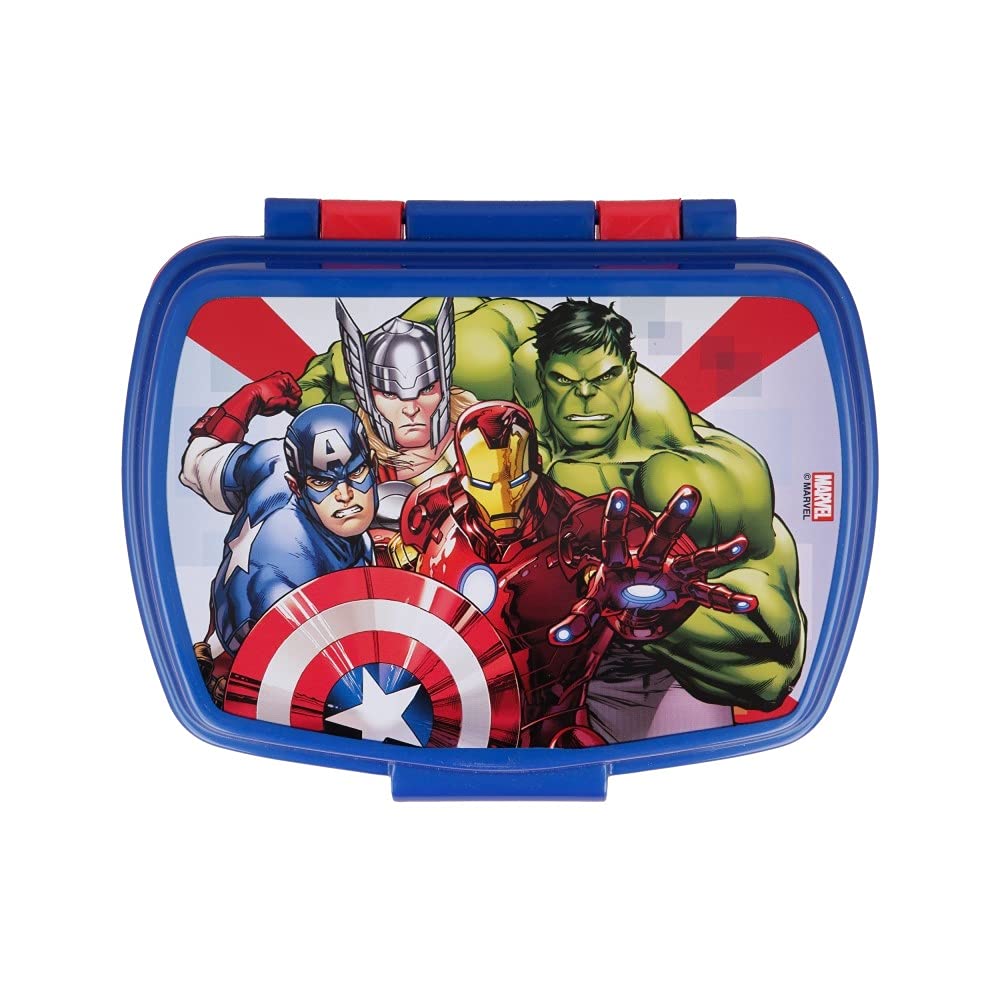 Avengers Sandwich Lunch Snack Box Kids Children School
