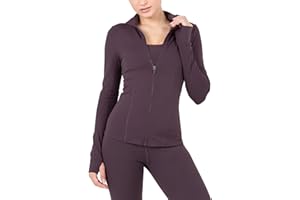YITTY Active Women's Ultraluxe Full Zip Jacket, Athleisure, 4-Way-Stretch, Thumbholes