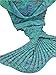 ROSEER Mermaid Tail Blanket for Kids Girls Adults Super Soft Sleeping Bags, Best Gift for Birthday and Holiday 74