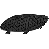 VekAuto Fog Light Grill Front Lower Bumper Fog Light Cover Inserts No.1178852300 for Mercedes-Benz CLA250 2017-2019 Black ABS 1 Pc Front Left Car