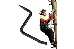 Screw in Tree Steps | 20.7cm/8.15 inches Climbing Tree Stand - 705lbs Climbing Stand, Slip-Resistant Self-Tapping Screw Mount