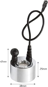 Spares2go Opti-Myst Transducer Glass Disk for Dimplex Electric Fires view 4