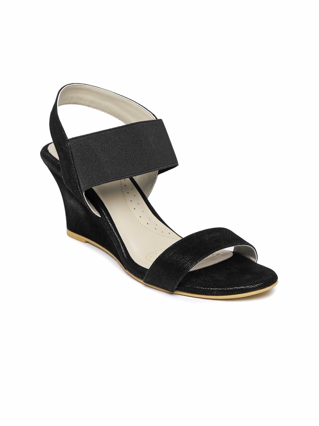 champagne gold wedges