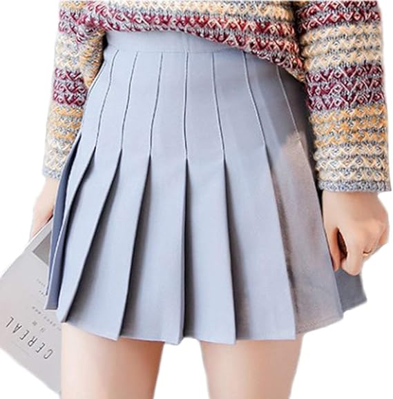 Amazon Akc プリーツ スカート ミニ 丈40cm S Xxl 無地 街着