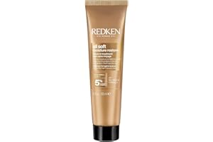 Redken All Soft Moisture Restore Leave-In Treatment | Hyaluronic Acid Primer| Hair Treatment for Dry and Brittle Hair | Humidity, Heat and Frizz Protection | For Soft and Smooth Hair