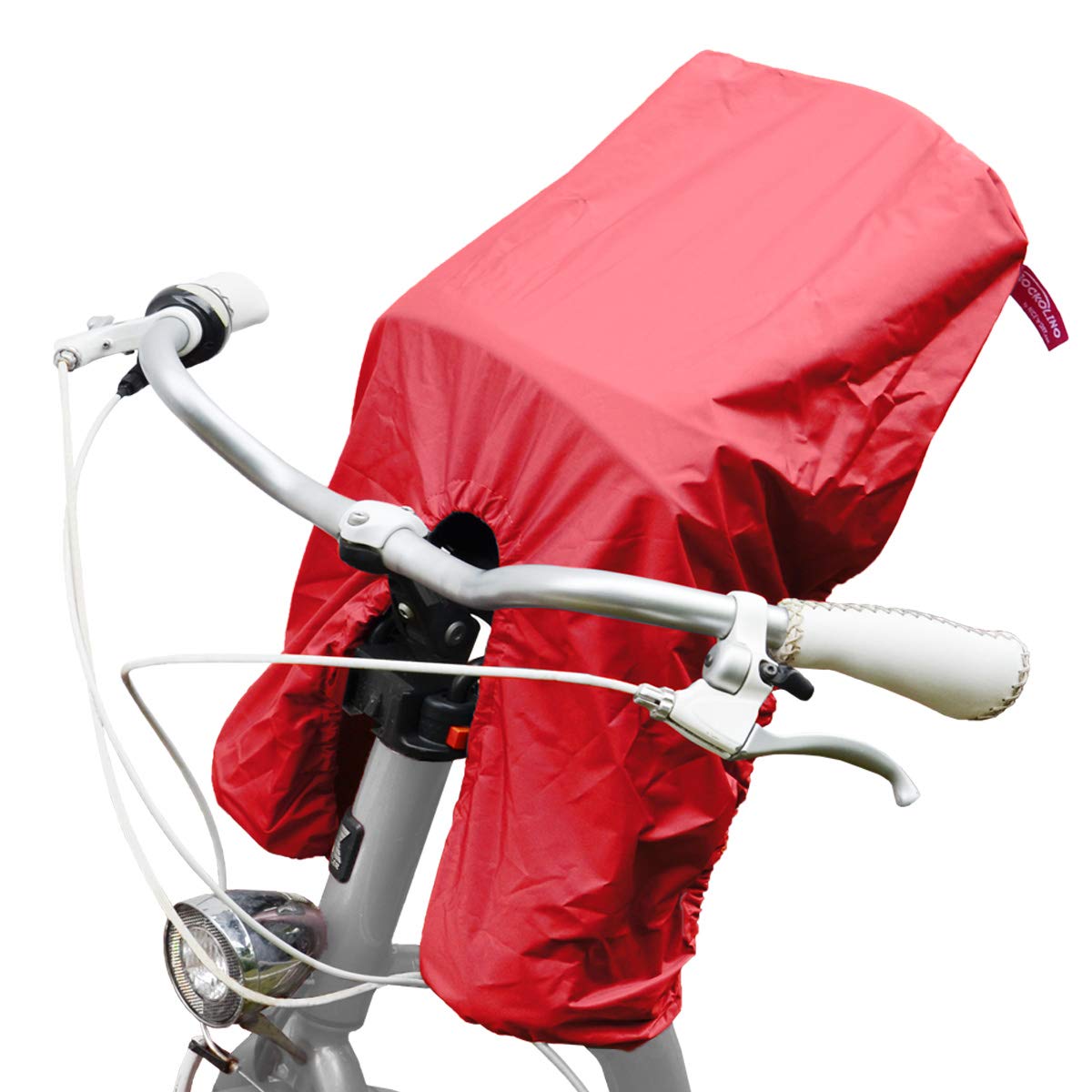 TROCKOLINO Avanti Front Seat Rain Cover Handlebar Bike Seat Red
