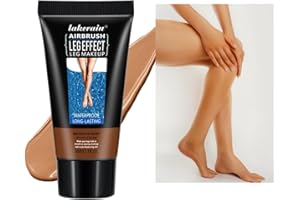 GECOMO Leg Makeup Waterproof No Transfer,Lightweight Moisturizing Glow Cover Cream, Leg and Body Scar Cover up Makeup for Tattoo Cover Up 30Ml / 1 Fl Oz - (SZ02115) BRONZE