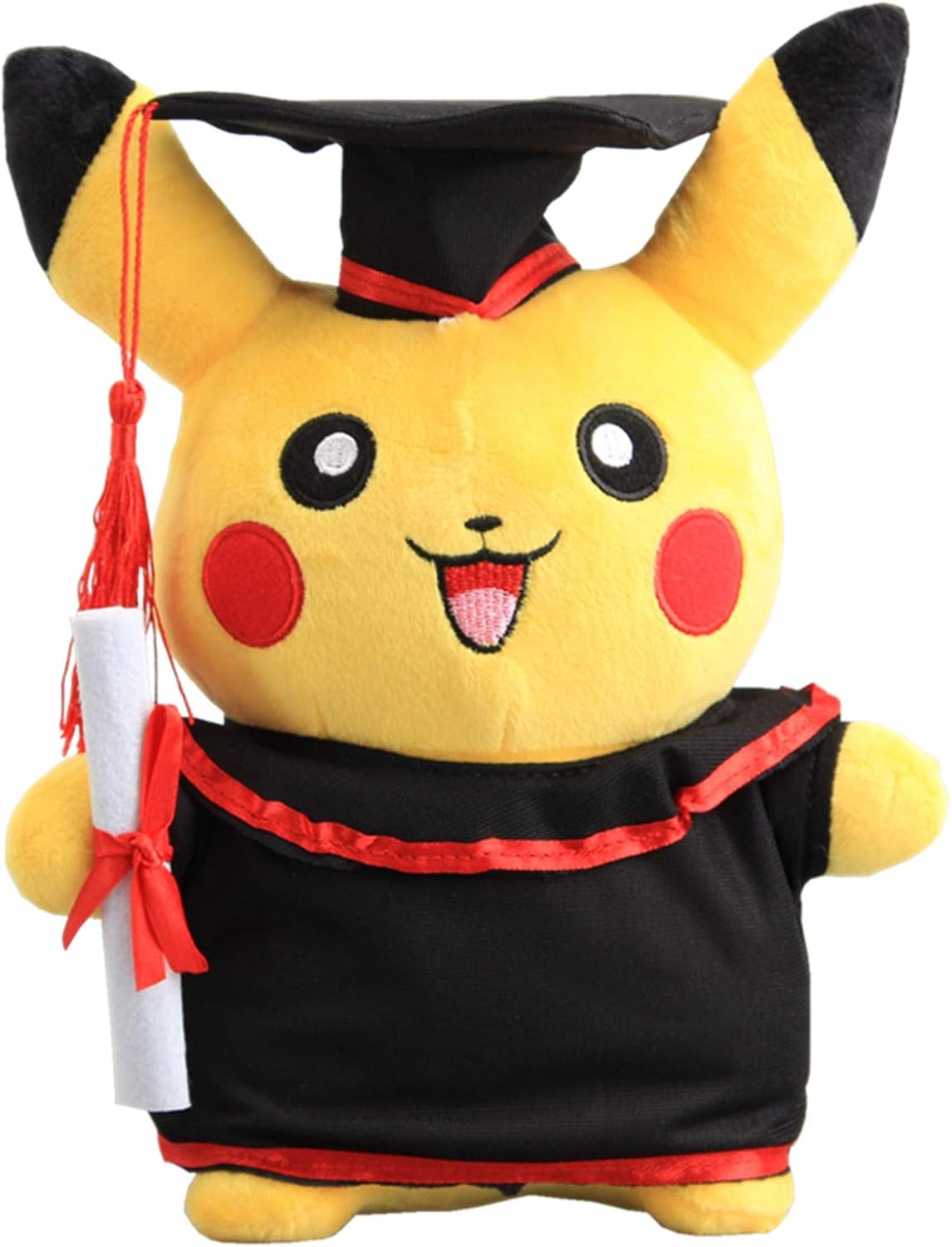 pikachu graduation plush