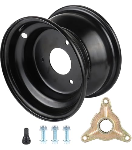 Go Kart Tires 7 Inch Go Kart Tire Wheel 16X8-7 ATV Tubeless Tire And Rim... Go Cart Wheels And Tires Set - Foto 10