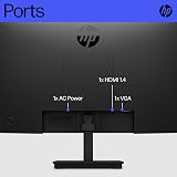 HP 21.4 Inch FHD Monitor VA 75Hz HDMI VGA Tilt Black V22v G5 view 8