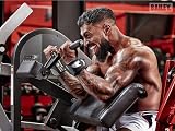BEAR GRIP Weight Lifting Wrist Supports 18in Pair Camouflage Grey Edge view 7