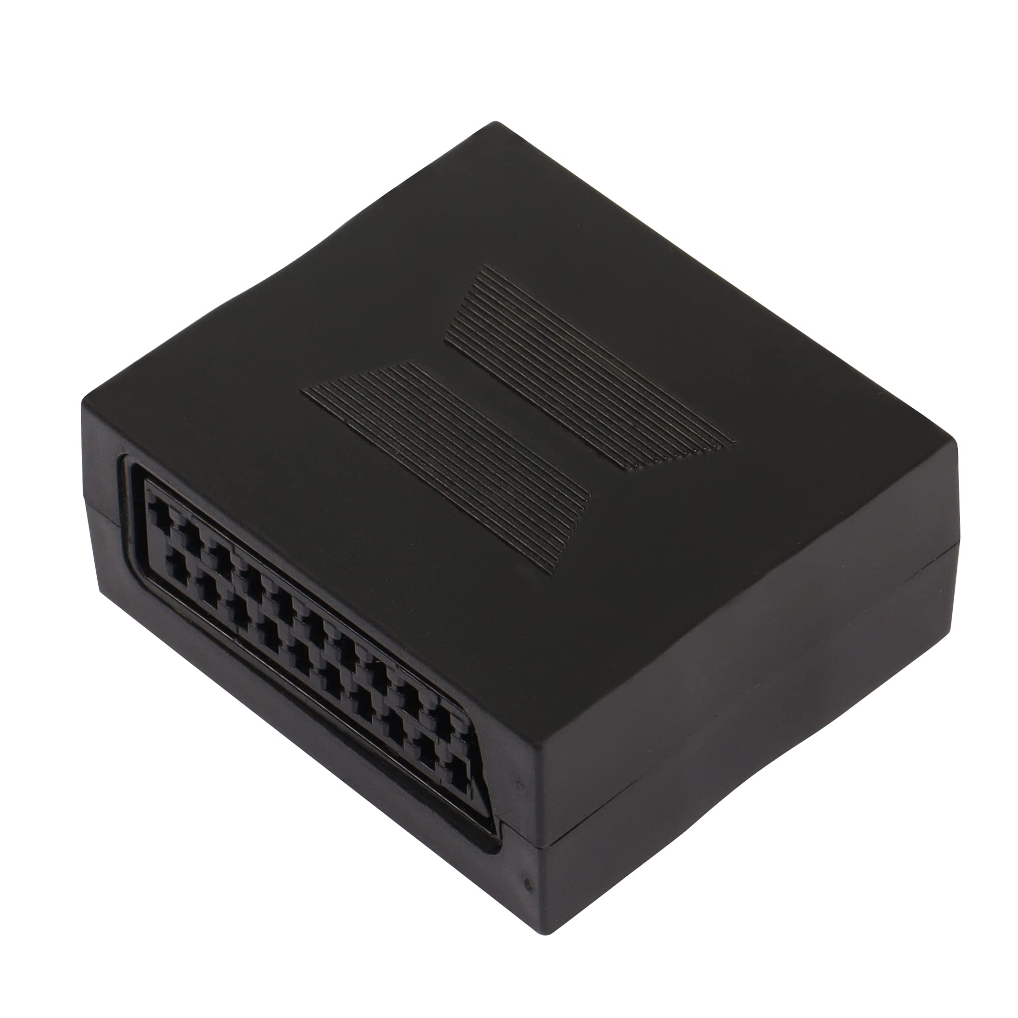 PNGKNYOCN SCART Coupler 21 Pin Female to Female Socket Connector for Joining Two Scart Cables