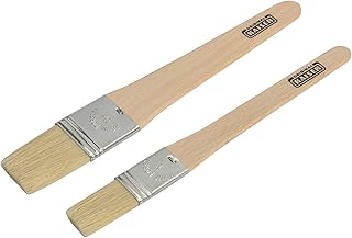 Kaiser Classic Backpinsel-Set 2-teilig, Backpinsel, flexible Naturborsten, sichere Borsten-Metallfixierung