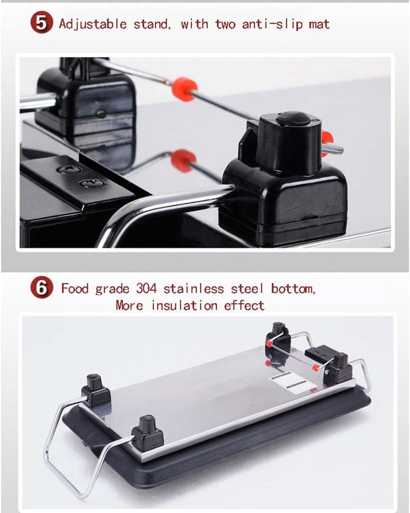 review CN Cover Barbecue Grill Barbecue Machine Smoke-Free Electric Oven Electric Griddle Non-Stick Electric Grill Barbecue Teppanyaki