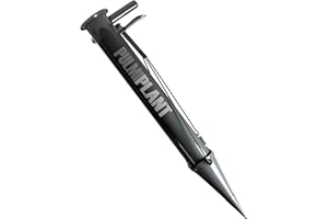 KAMIKAZE PERFORMANCE IN YOUR HANDS Bulb Planter Tool for Vegetables and Bulbs– Manual Seedling Transplanter with Sharp and Reinforced Tip – Durable and Stainless Steel Gardening Tool for Soft Loam Soil – Easy Garden Planting