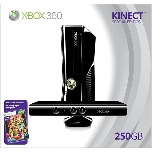 Amazon.com: Microsoft XBOX 360 E 4GB Console with Kinect Sensor