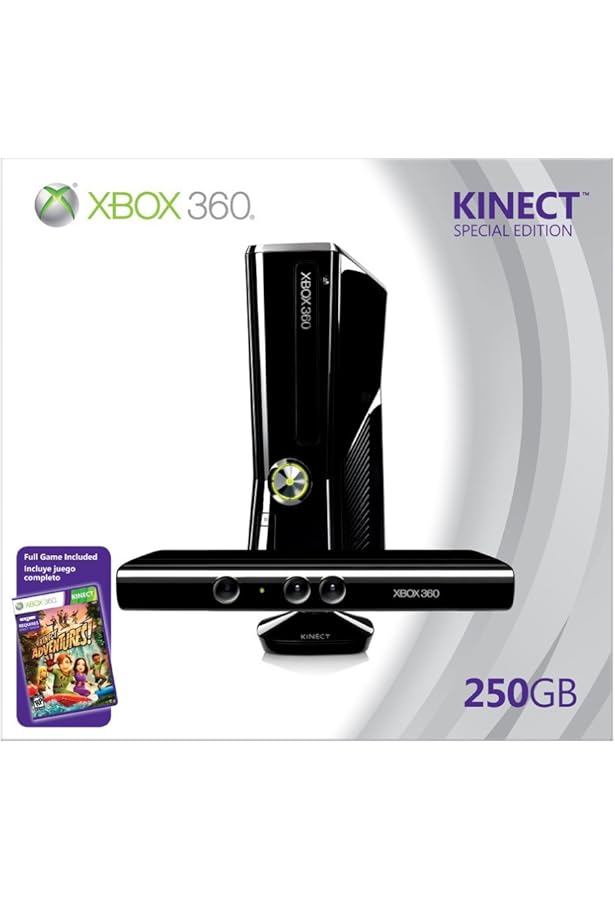 Amazon.com: Microsoft XBOX 360 E 4GB Console with Kinect