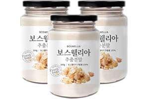 Sinsunherb Boswellia Extract Powder | 200g | 3 Bottles, Ready to Take, High Nourishing Natural Resource, 보스웰리아