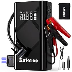 Jump Starter with Air Compressor, 4000A Portable
