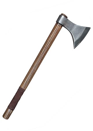 LARP Axt 'Olaf' aus Schaumstoff Beil Fantasy Polsterwaffe Mittelalter Wikinger verschiedene Größen (Lang)