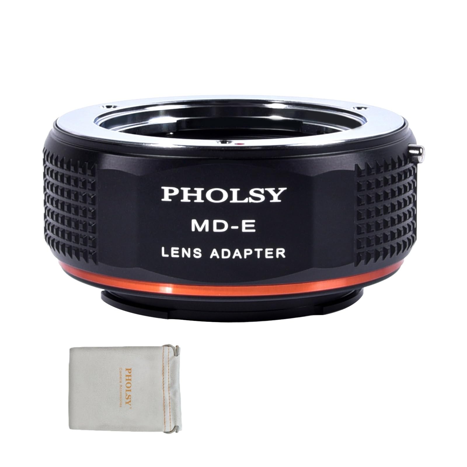 PHOLSY Lens Mount Adapter Manual Focus: Compatible with Minolta Rokkor MD (MC/SR) Lens to Compatible with Sony E Camera Body