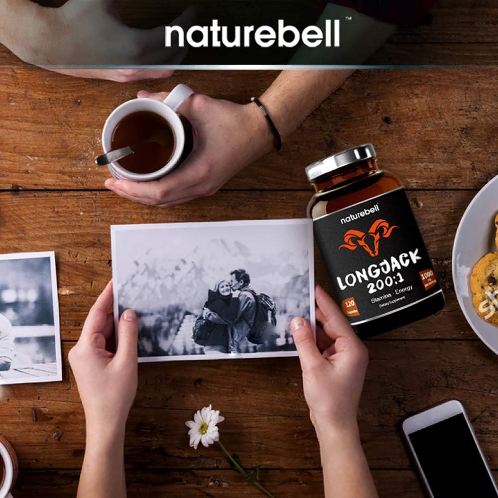 Long Jack Extract as Tongkat Ali 200:1, 1000mg Per Serving, 120 Capsules, Supports Energy, Stamina and Immune System for Men and Women, Super LongJack Pills, Non-GMO: Health & Personal Care