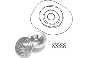 SFriding 22cc Cylinder Head Domes Cool Head Domes + 17 pcs O-rings Kit for Yamaha Banshee 350 YFZ350 1987-2006