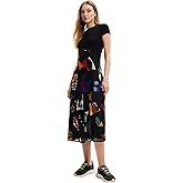 Desigual Women's Midi Dress Combined M. Christian Lacroix
