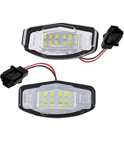 Amazon.com: 63267193294 Rear Bumper Number Plate Lamp Light For