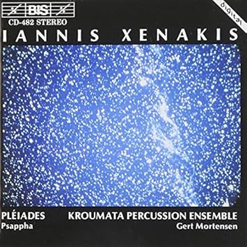 Pleiades By Iannis Xenakis Iannis Xenakis Amazon Es Musica