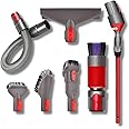 Replacement Attachments for Dyson V15 V12 V11 V10 V7 V8 Absolute Detect Traceless/Soft/Stiff Bristle Extension HoseBrush Crevice Tool