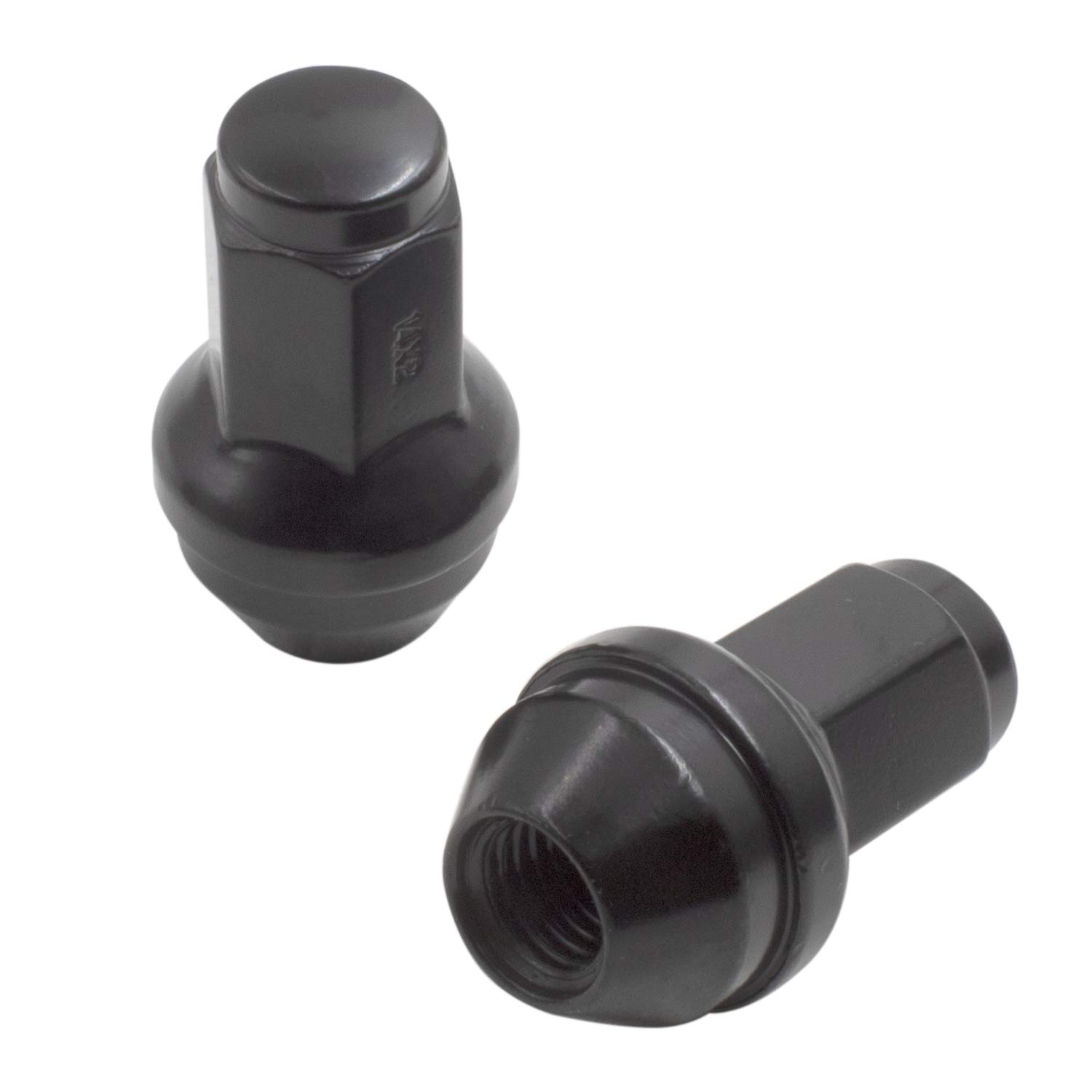 M14 X 2.0 Black Wheel Lug Nuts for Most Ford Lincoln Trucks SUVs