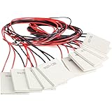 GeeBat 10PCS TEC1-12706 Thermoelectric Cooler Heat Sink Heatsink Cooling Peltier 12V 5.8A