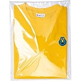 Wowfit 200 Count 9x12 Inch Clear Cellophane Plastic Bags, Resealable Self-Sealing Cello Bags Great for Clothes, Shirts, Pants, Foods, Flyers, More (9 x 12 with reinforced sides)