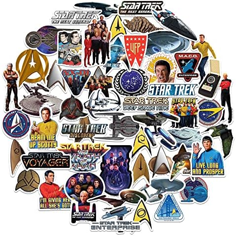 The Star Trek Sticker Book　スター・トレック The Star Trek Sticker Book: Okuda, Michael, Drexler, Doug, Okuda