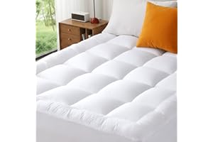 YUGYVOB Mattress Topper Double/Full, 600GSM Thick Cooling & Breathable Mattress Pad with Deep Pocket 8"-21", Bed Topper Mattr