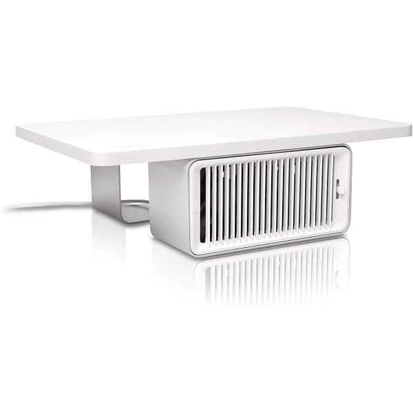 Amazon.com: Kensington Cool View Wellness Monitor Stand with Desk Fan  (K55855WW) : Electronics