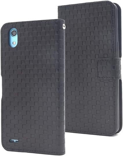 Amazon Plata Android One X3 ケース 手帳型 ブロック チェック デザイン 市松 格子 の シンプル カバー 内部は Tpu ソフトケース でしっかり 保護 動画視聴 にも便利 横置き可 カードポケット 付き ブラック Yaox3 62bk 家電 カメラ