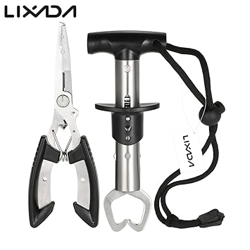 lixada Edelstahl Angeln Zangen Angeln Pinzette Sole Mantel Braid Cutter entfernen Haken