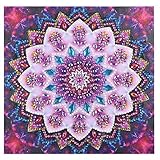DIY 5D Diamond Painting by Number Kits Embroidery Painting for Wall Decor (Special Shaped Diamond (Mandala 8)
